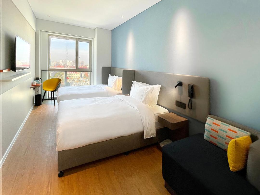 Holiday Inn Express Shanghai Baoyang By Ihg Exterior foto